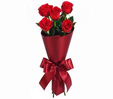Букет 5 Красных роз Эдлесс Лав в Крыму Ростовская область
