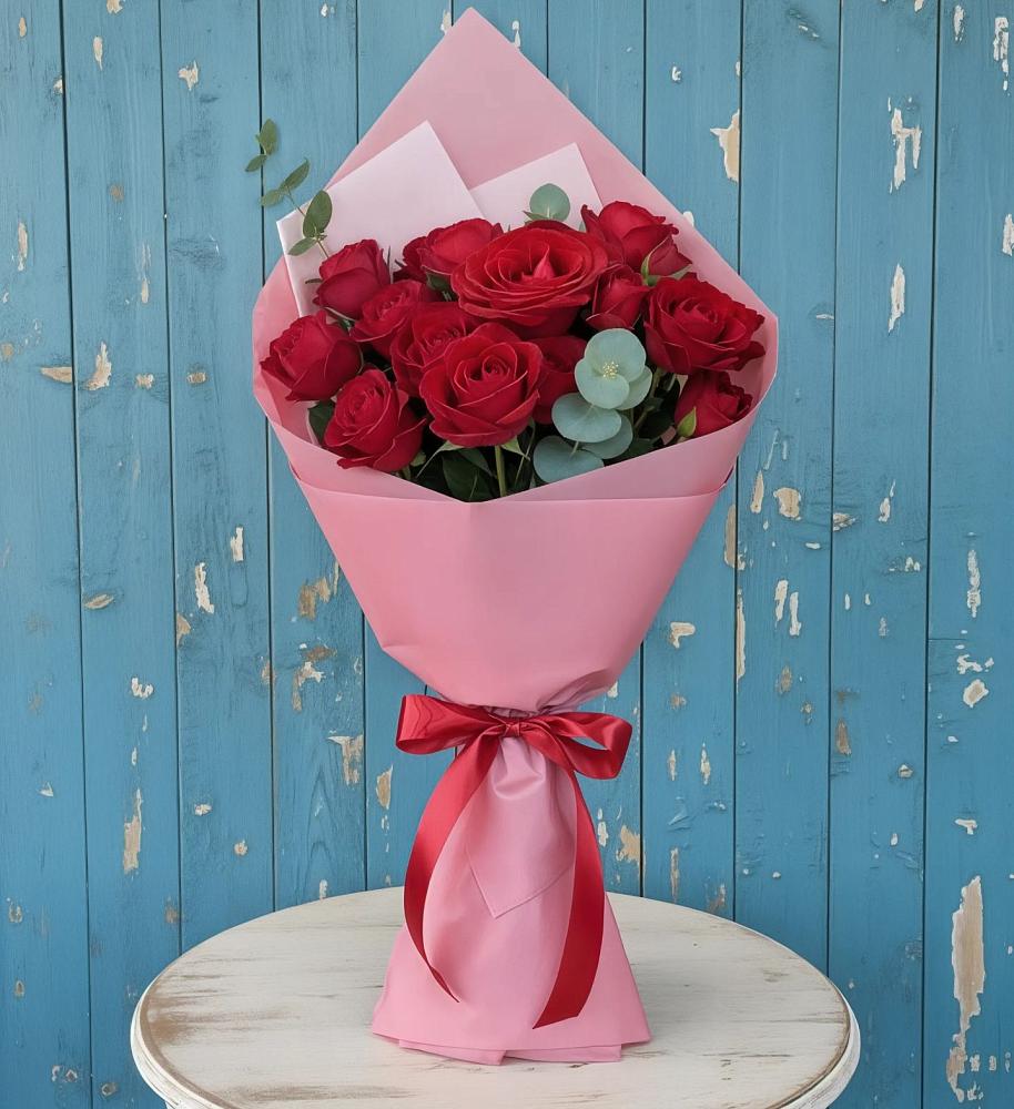 Букет цветов из: Розы в Крыму Ростовская область