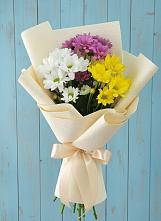Букет цветов из:  Хризантемы в Крыму Ростовская область