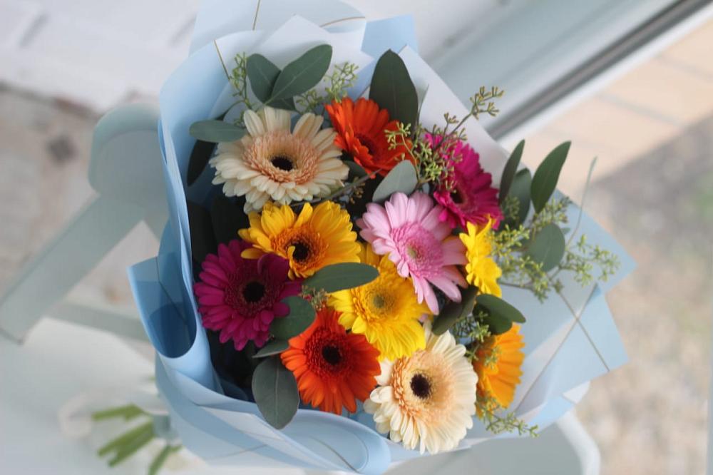 Букет цветов из: Герберы в Крыму Ростовская область