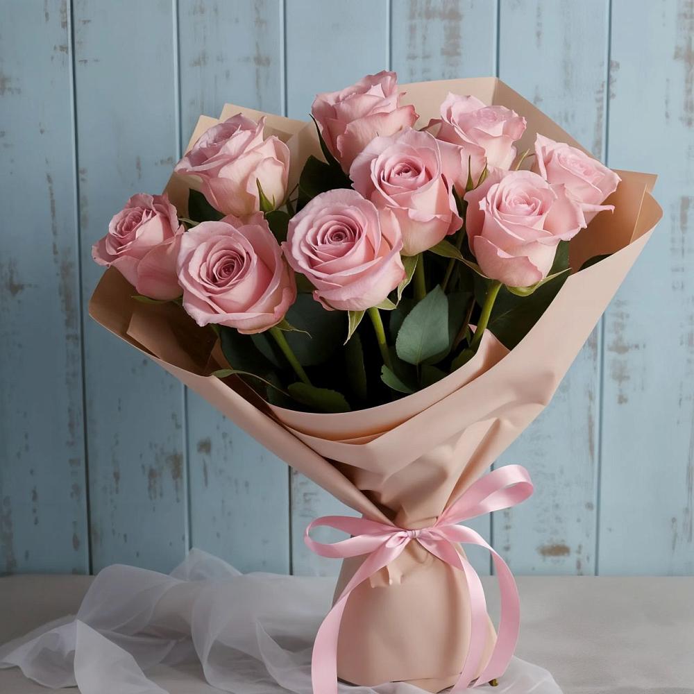 Букет цветов из: Розы в Крыму Ростовская область