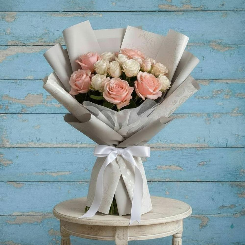 Букет цветов из: Розы в Крыму Ростовская область