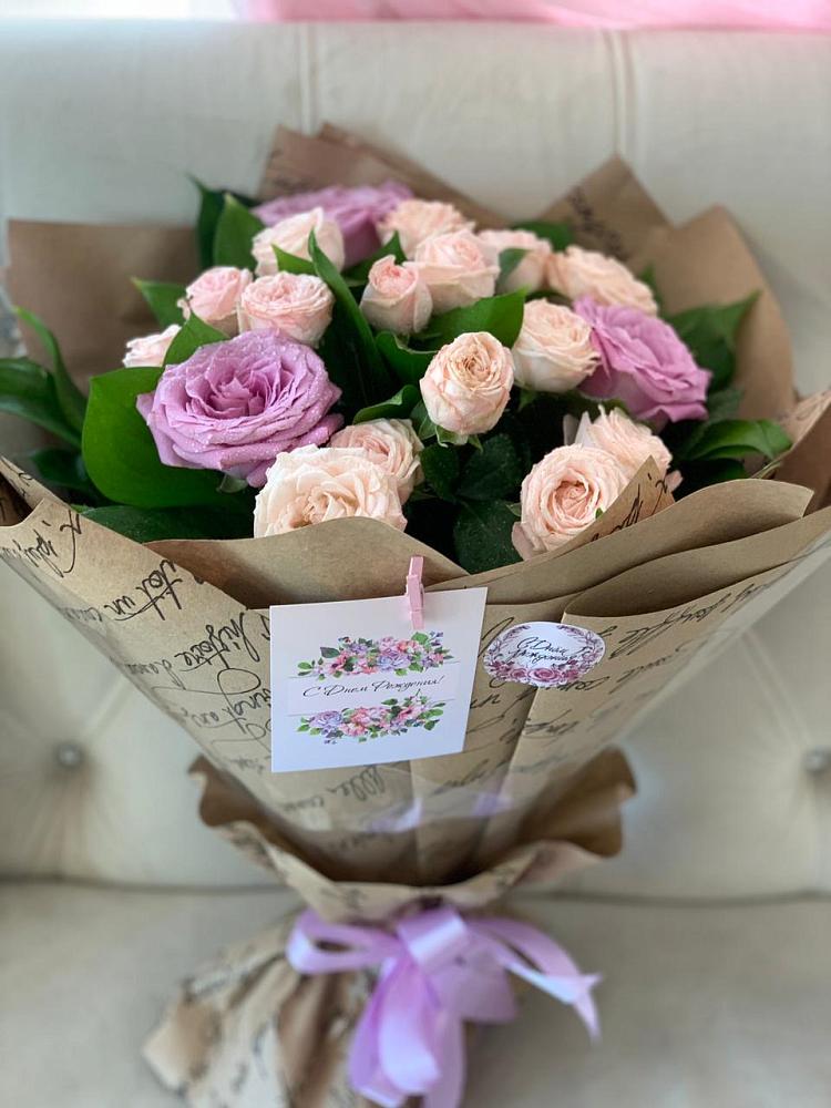 Букет цветов из: Розы в Крыму Ростовская область