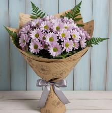 Букет цветов из:  Хризантемы #REPLACE_PRED# Крыму Ростовская область