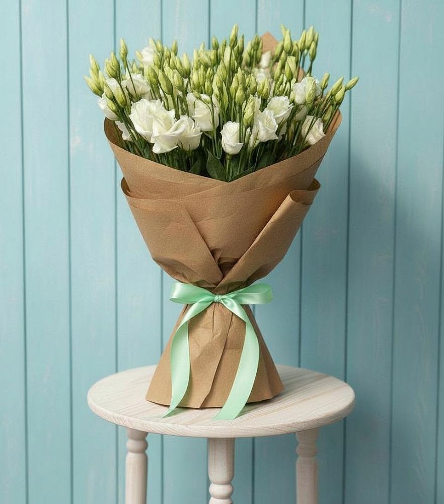 Букет цветов из: Лизиантусы в Крыму Ростовская область