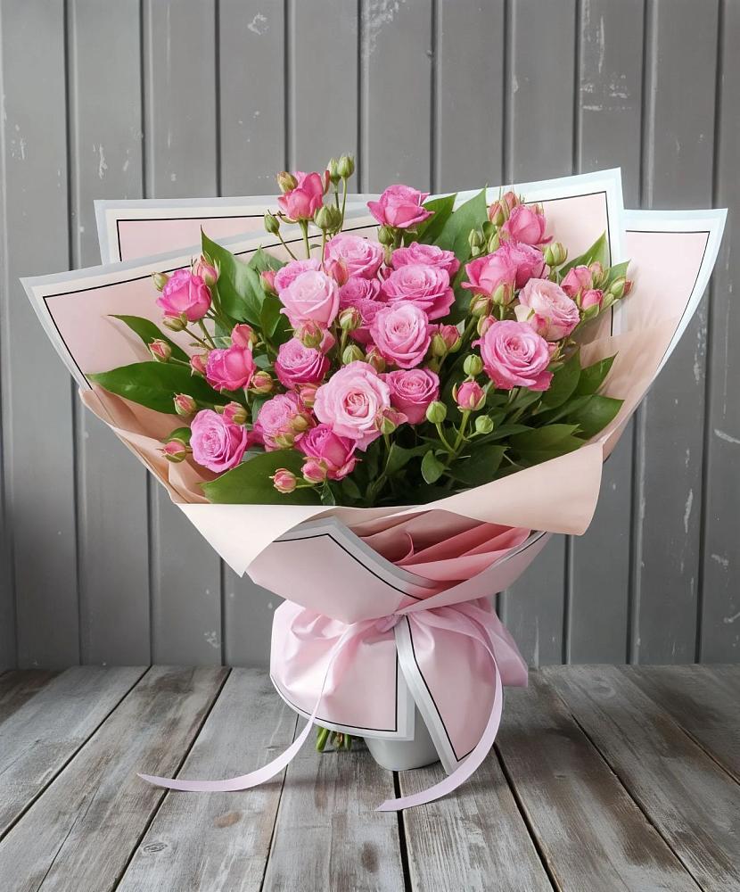 Букет Розовый кустик в Крыму Ростовская область