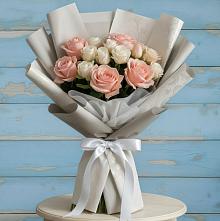Букет цветов из:  Розы #REPLACE_PRED# Крыму Ростовская область