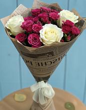 Букет цветов из:  Розы в Крыму Ростовская область
