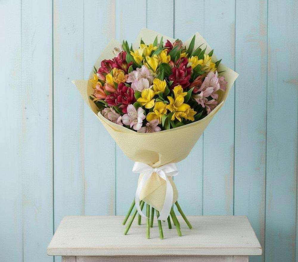 Букет цветов из: Альстромерии в Крыму Ростовская область